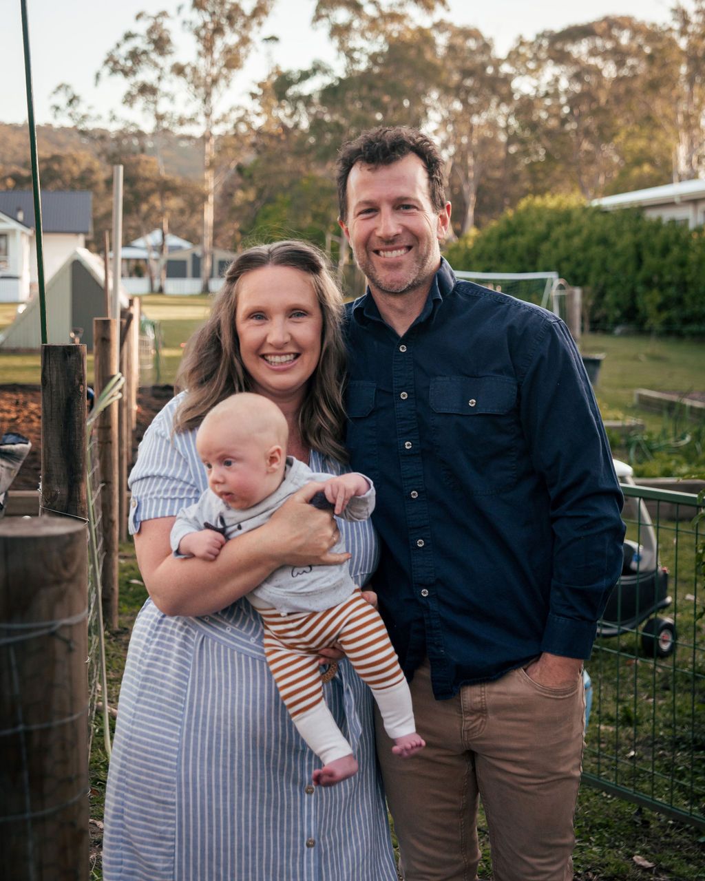 Luke and Stacey with our youngest